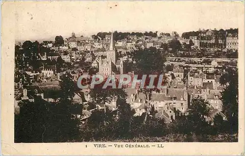 Cartes postales Vire Vue Generale