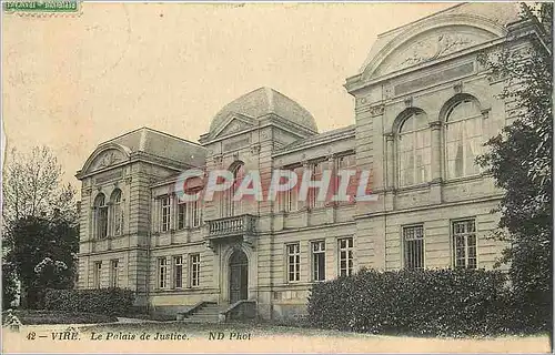 Cartes postales Vire Le Palais de Justice