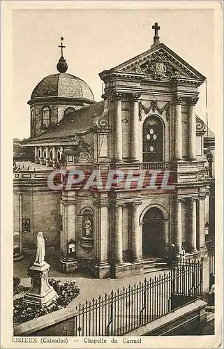 Cartes postales Lisieux Calvados Chapelle du Carmel