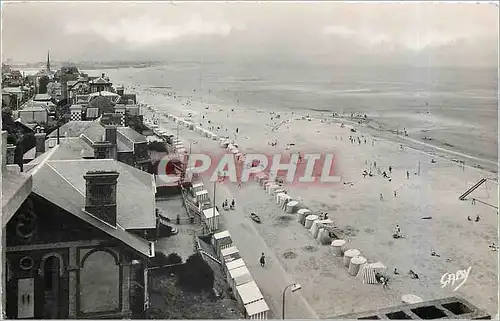 Cartes postales moderne Houlgate Calvados Vue d'Ensemble de la Plage au loin Dives