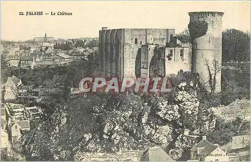 Cartes postales Falaise Le Chateau