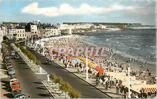 Cartes postales moderne Les Sables d'Olonne La Remblai et la Plage