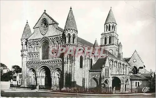 Cartes postales Poitiers Eglise Notre Dame la Grande Facades Ouest et Sud