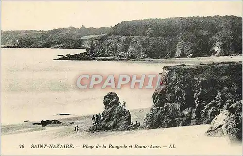 Cartes postales Saint Nazaire Plage de la Rougeole et Bonne Anse