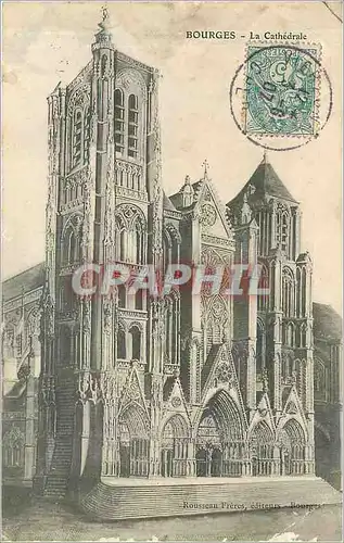 Cartes postales Bourges La Cathedrale