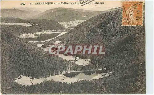 Cartes postales Gerardmer La Vallee des Lacs vue du Hohneck
