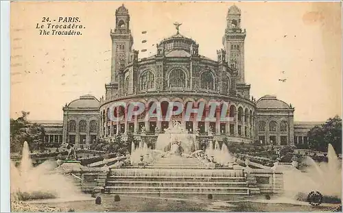 Cartes postales Paris Le Trocadero