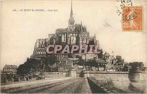 Ansichtskarte AK Le Mont St Michel Cote Sud