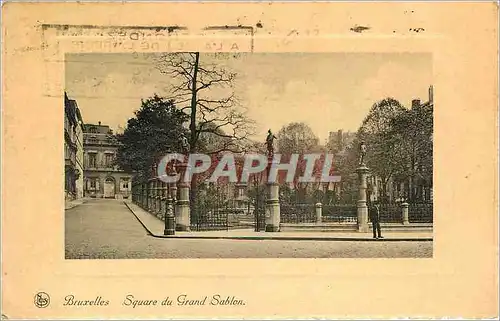 Ansichtskarte AK Bruxelles Square du Grand Sablon