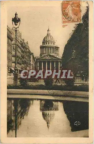 Ansichtskarte AK Paris Le Pantheon et la rue Soufflot Pantheon sud Soufflet Street