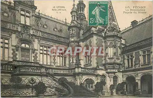 Cartes postales Fecamp La Benedictine Facade du Musee