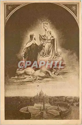 Cartes postales La Souscription pour l'Erection de la Basilique de Sainte Therese de l'Enfant Jesus a Lisieux