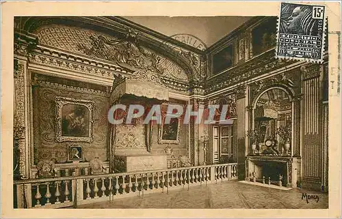 Cartes postales Les Petits Tableaux de Versailles La Chambre de Louis XIV