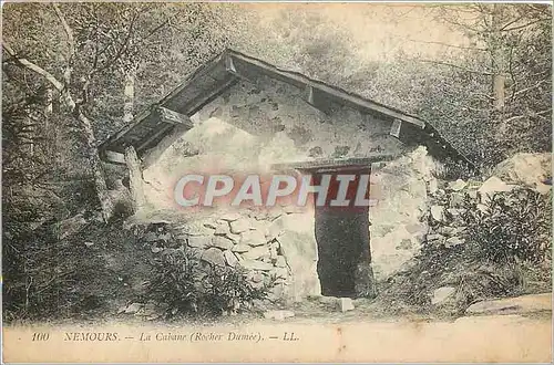 Cartes postales Nemours La Cabane Rocher Dumee