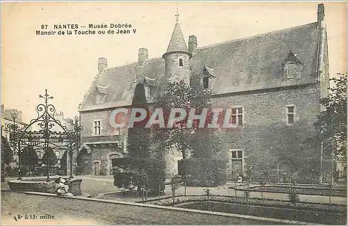 Ansichtskarte AK Nantes Musee Dobree Manoir de la Touche ou de Jean V