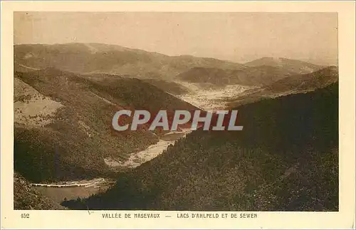 Cartes postales Vallee de Masevaux Lac d'Ahlfeld et de Sewen