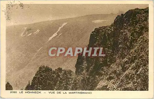 Cartes postales Le Hohneck Vue de la Martinswand