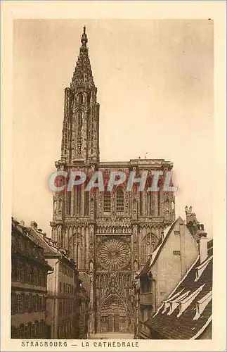 Cartes postales Strasbourg La Cathedrale