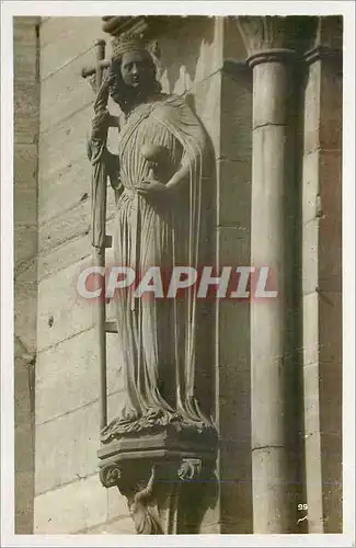 Cartes postales Strasbourg Statue de l'Eglise