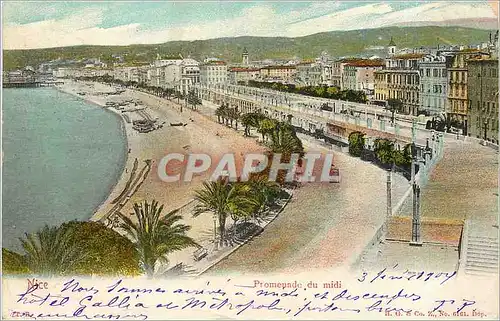 Cartes postales Nice Promenade du midi