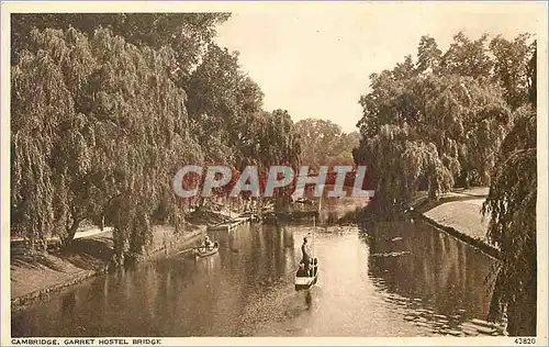 Cartes postales Cambridge Garret Hostel Bridge