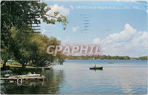 Cartes postales moderne Greetings from Shell Lake Wis