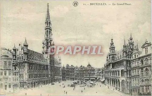 Cartes postales Bruxelles La Grand Place