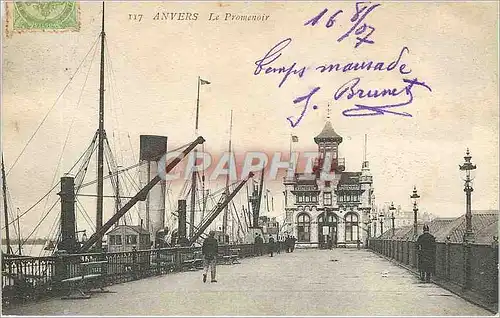 Cartes postales Anvers Le Promenoir