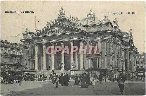 Cartes postales Bruxelles La Bourse