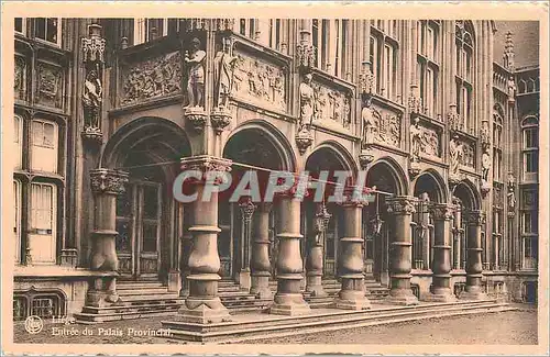 Cartes postales Liege Entree du Palais Provincial
