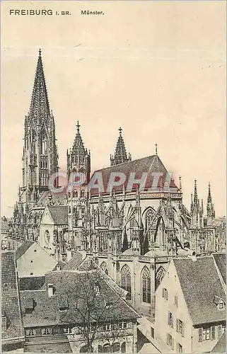 Cartes postales Freiburg Munster