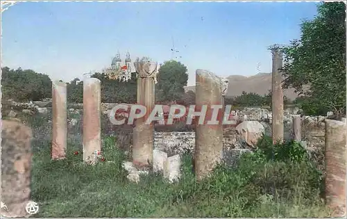 Moderne Karte Bone Les Ruines d'Hyppone et la Basilique