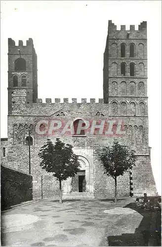 Cartes postales Elne PO Facade de la Cathedrale