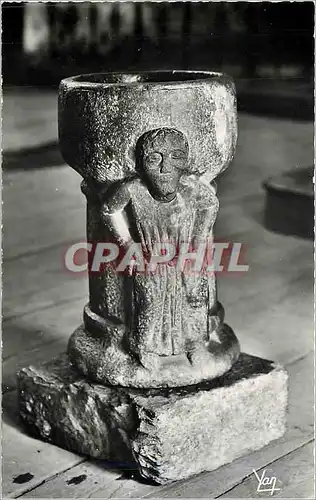 Cartes postales Eglise Abbatiale de St Savin HP Benitier des Cagots