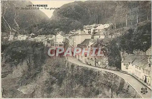 Cartes postales St Sauveur Vue generale