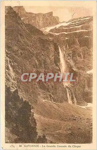 Ansichtskarte AK Gavarnie La Grande Cascade du Cirque