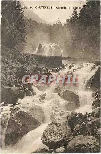 Cartes postales Cauterets Cascades de Lutour