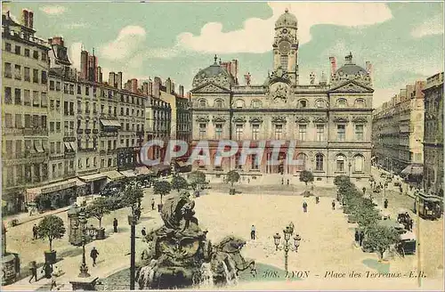 Cartes postales Lyon Place des Terreaux