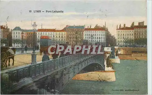 Cartes postales Lyon Pont Lafayette