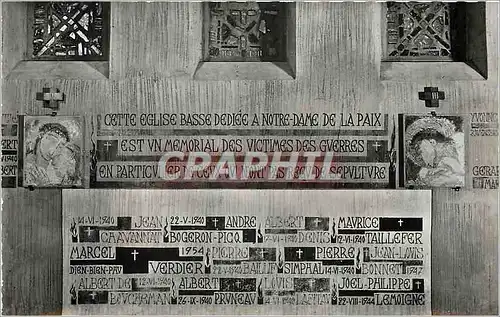 Cartes postales Paroisse Marie Mediatrice Eglise Votive de la Liberation de Paris