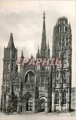 Ansichtskarte AK Rouen Seine Maritime La Cathedrale