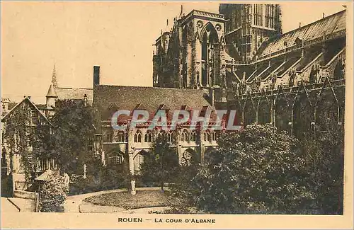 Cartes postales Rouen La Cour d'Albane