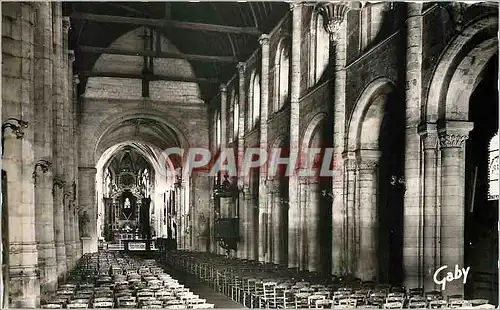 Ansichtskarte AK Montivilliers Seine Maritime Interieur de l'Eglise abbatiale