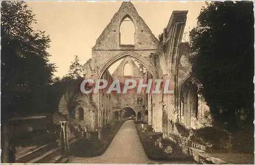 Ansichtskarte AK Abbaye de Jumieges Les Ruines Eglise Saint Pierre Vue prise du Choeur