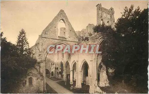 Ansichtskarte AK Abbaye de Jumieges Les Ruines Eglise Saint Pierre