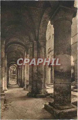 Cartes postales Abbaye de Jumieges Les Ruines Eglise Notre Dame Bas cote nord