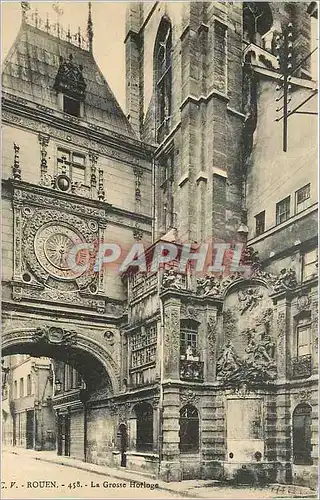 Cartes postales La Grosse Horloge Rouen