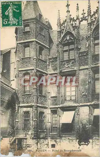 Cartes postales ROUEN-Hotel de Bourgtherould