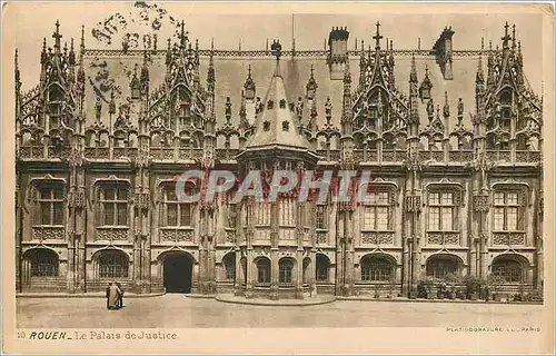 Ansichtskarte AK ROUEN-Le Palais de Justice