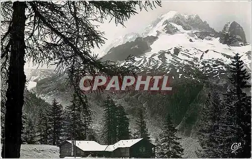 Cartes postales ARGENTIERE-LE Col des Montets .Laiguille Verte et le Dru